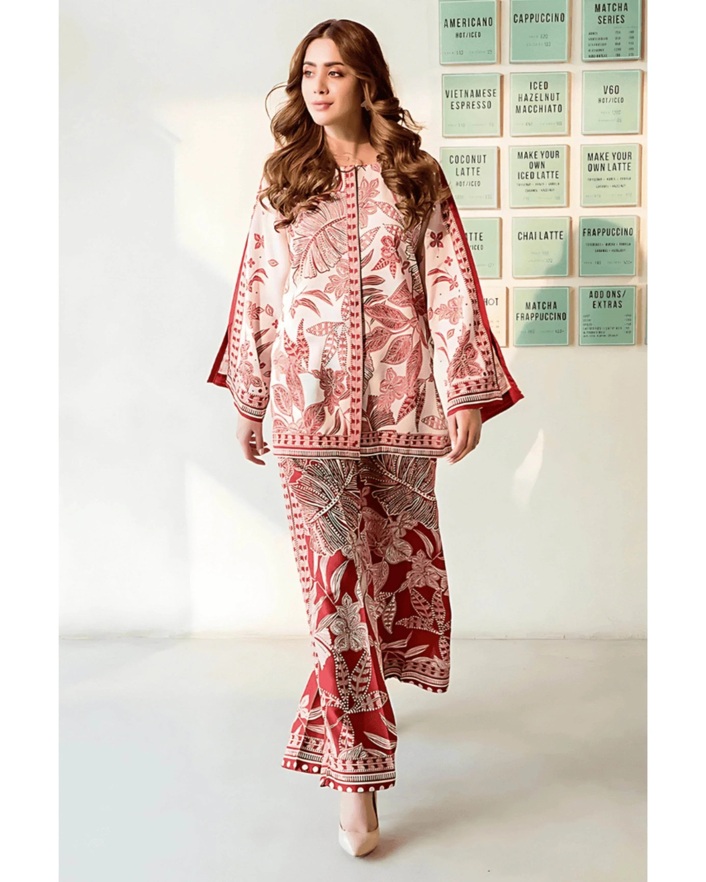 AZMIN LAWN PREMIUM UNSTITCHED PRINTED 2PC