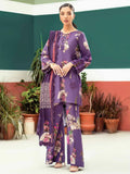 CHARIZMA CHAMBRAY LINEN UNSTICHED PRINTED 3PC