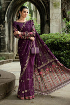 MARIA.B CHIFFON UNSTITCHED EMB D-1 SAREE