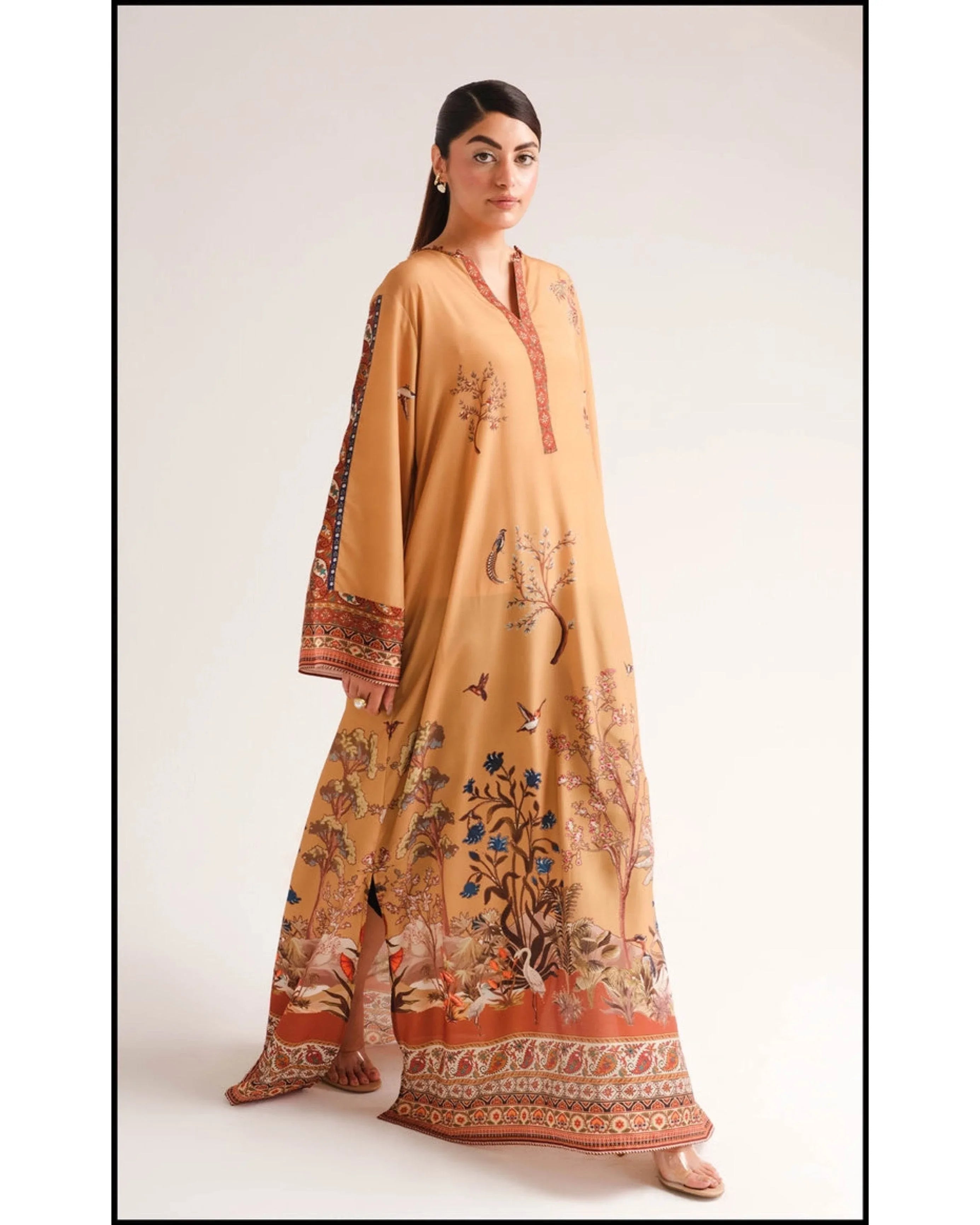 AZMIN LAWN PREMIUM UNSTITCHED PRINTED 2PC