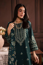 BATIK LAWN LUXURY UNSTITCHED EMB 3PC