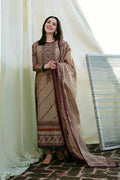 FLORENT DHANAK LUXURY UNSTITCHED EMB 3PC