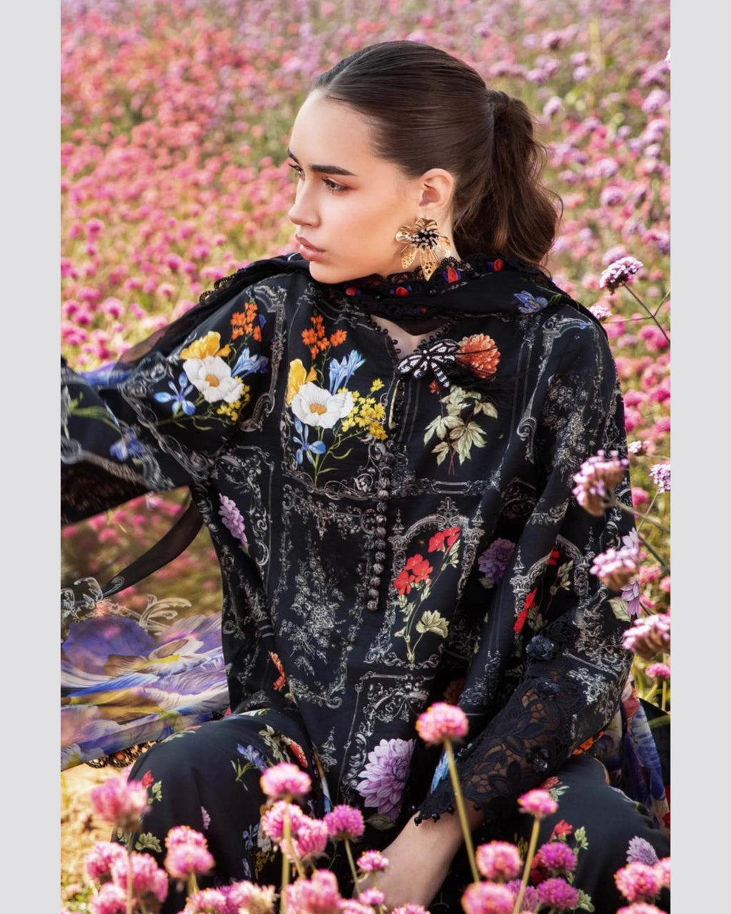 MARIA.B LAWN PREMIUM UNSTICH PRINTED 3PC