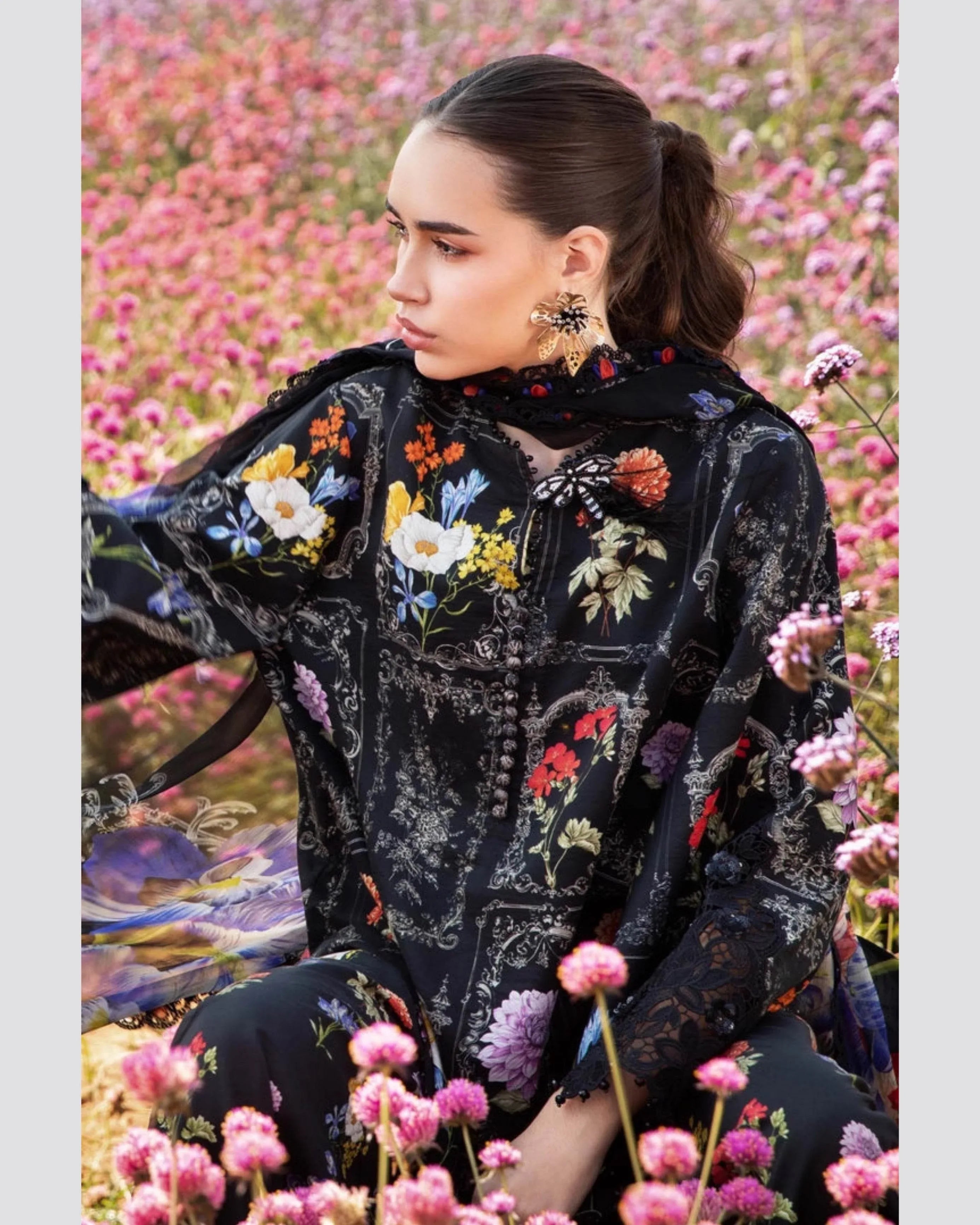 MARIA.B LAWN PREMIUM UNSTICH PRINTED 3PC