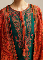 HUSSAIN REHAR DHANAK UNSTITCHED EMB 3PC