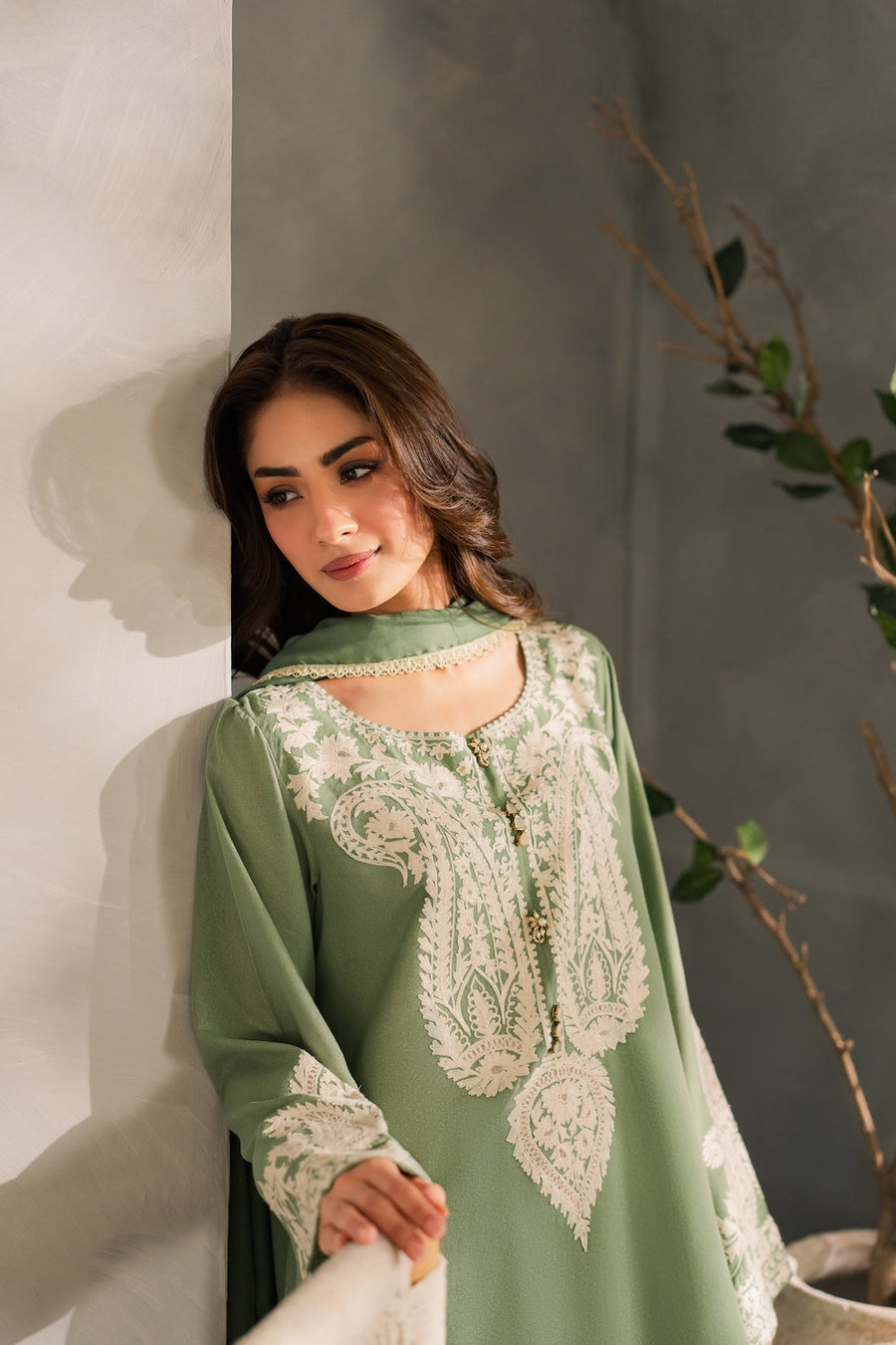 MIRANA LAWN PREMIUM UNSTITCHED EMB 3PC