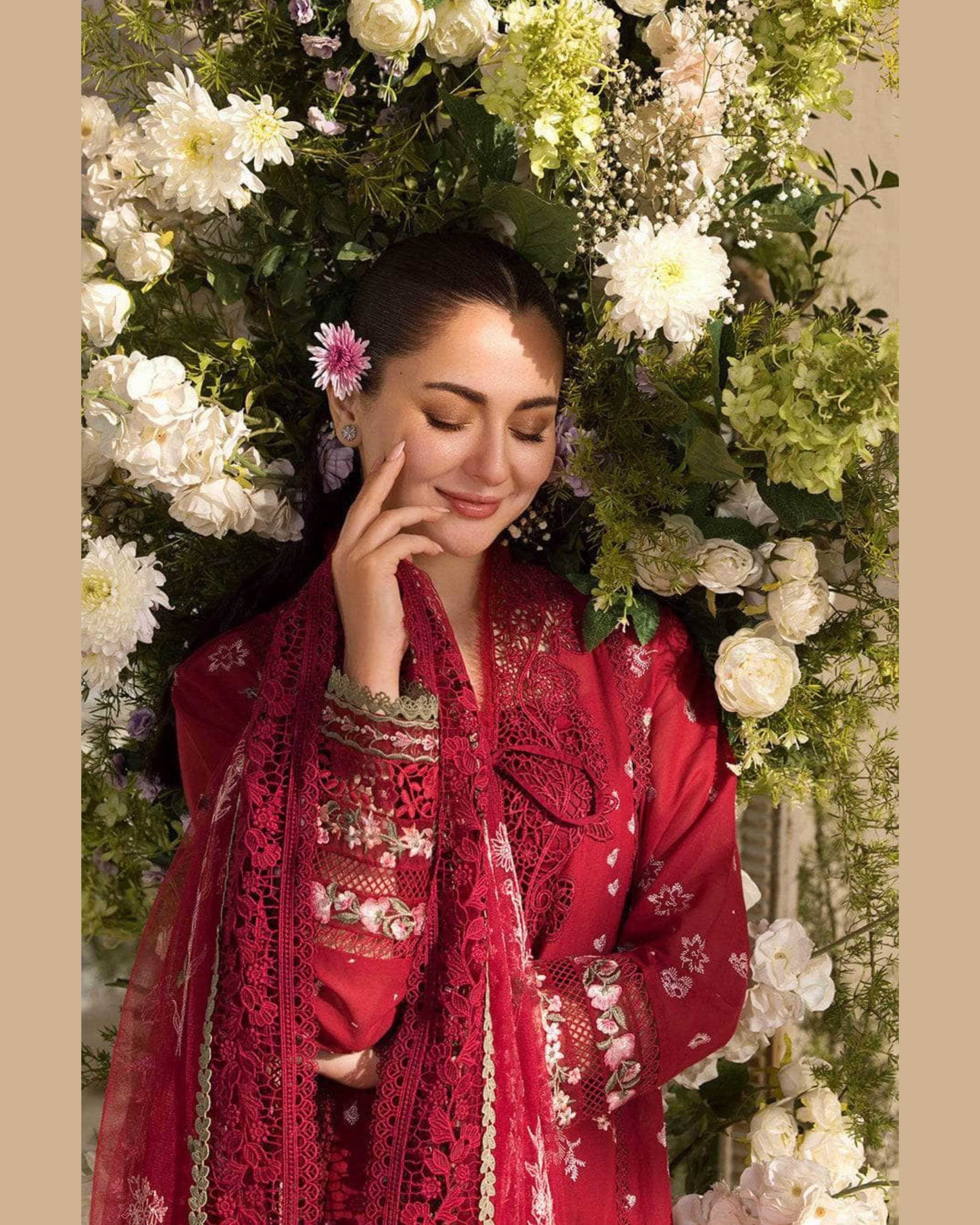 SOBIA NAZIR LAWN UNSTITCHED EMB 3PC