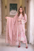 ANEELS LAWN PREMIUM UNSTITCHED EMB 3PC