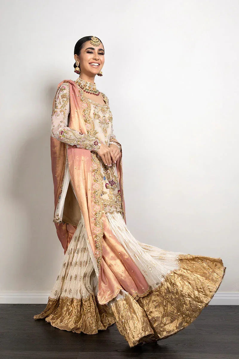 MINA HASAN NET UNSTITCHED EMB ALAIA SUIT