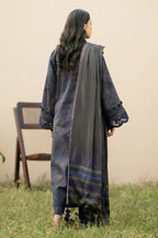 BAROQUE DHANAK PRINTED UNSTICHED 3PC