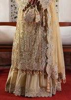 KANWAL MALIK NET UNSTITCHED EMB RUKHSAAR SUIT