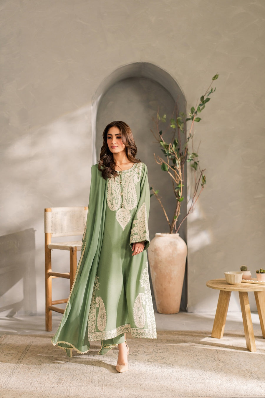 MIRANA LAWN PREMIUM UNSTITCHED EMB 3PC
