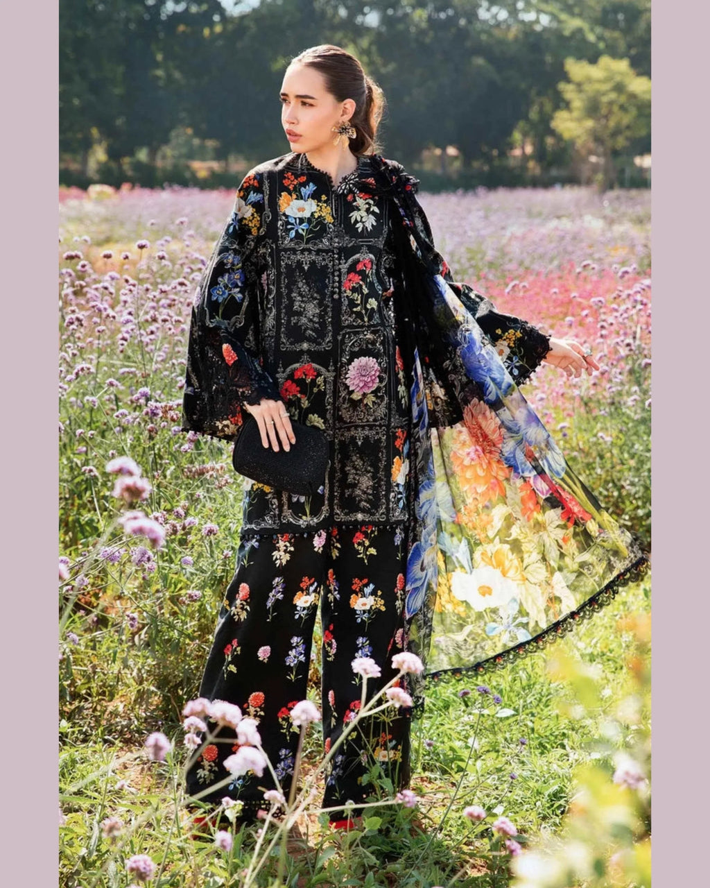 MARIA.B LAWN PREMIUM UNSTICH PRINTED 3PC