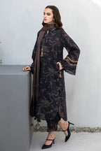 BAROQUE DHANAK PRINTED UNSTICHED 3PC