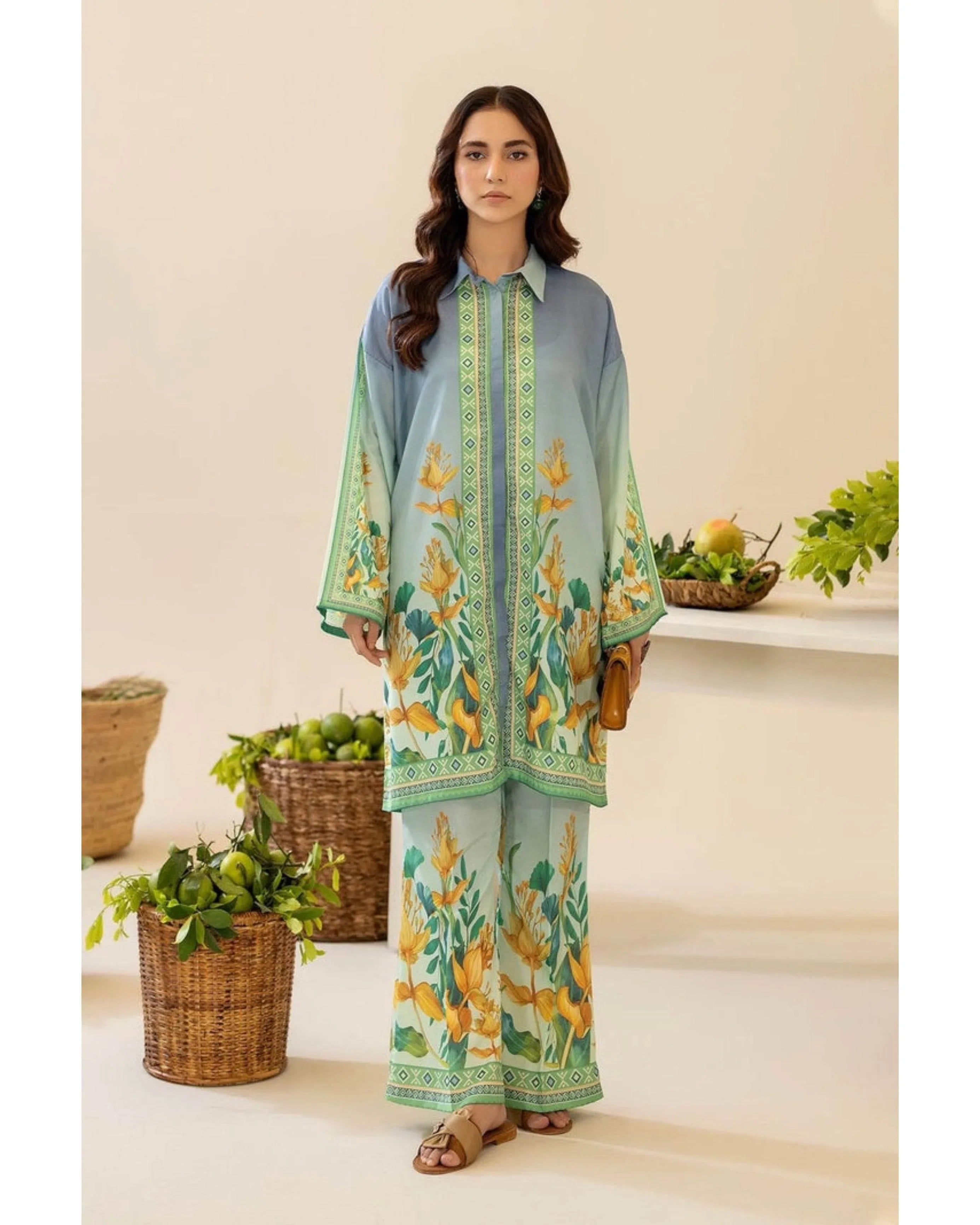 AZMIN LAWN PREMIUM UNSTITCHED PRINTED 2PC