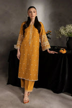 BATIK LINEN PREMIUM UNSTICH EMB 2PC
