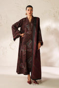 BAROQUE LINEN PRINTED UNSTICHED 3PC