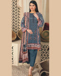 MIRAAL LAWN UNSTITCHED EMB 3PC