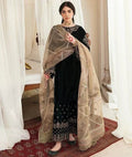 BAROQUE VELVET UNSTITCHED EMB 3PC