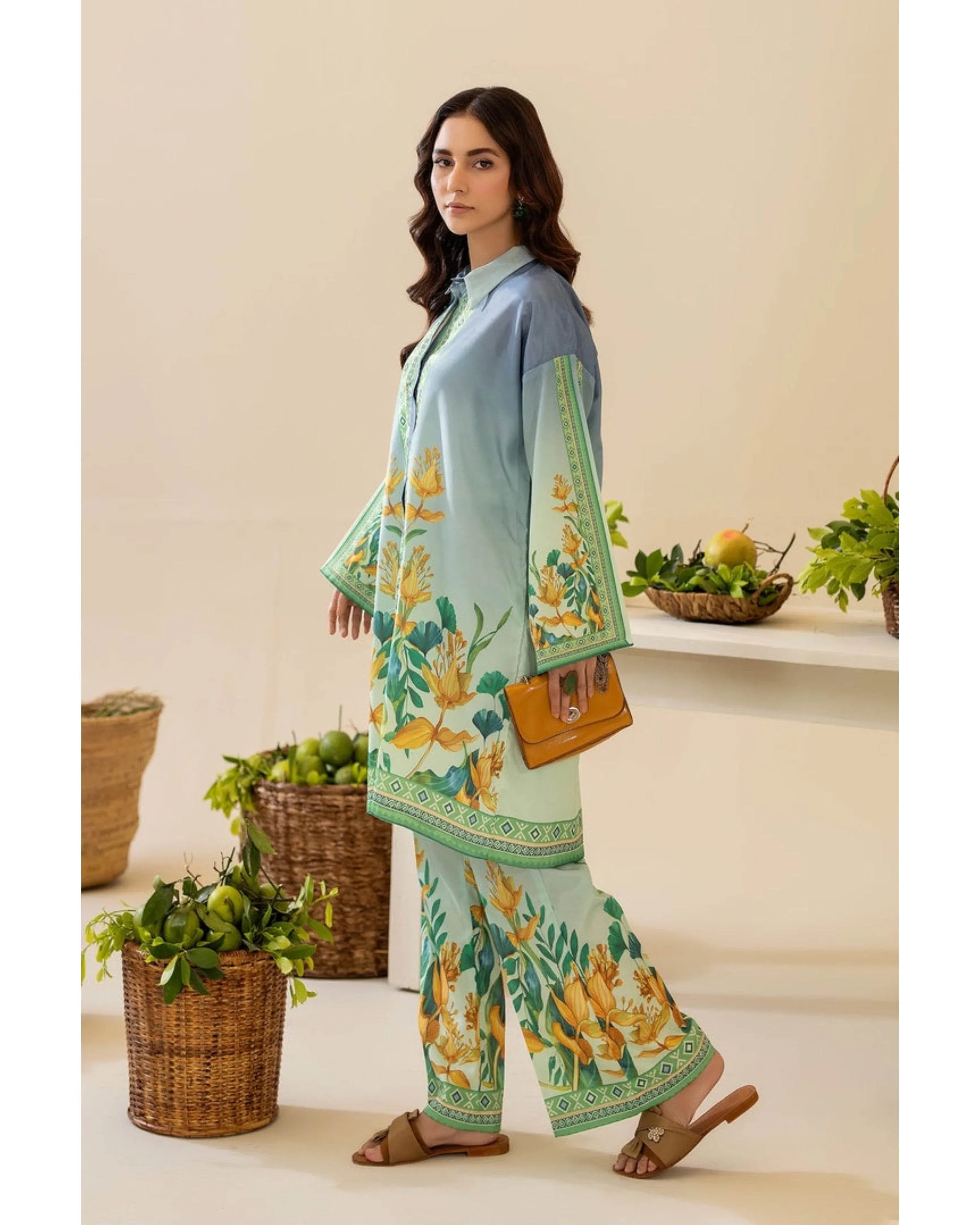 AZMIN LAWN PREMIUM UNSTITCHED PRINTED 2PC