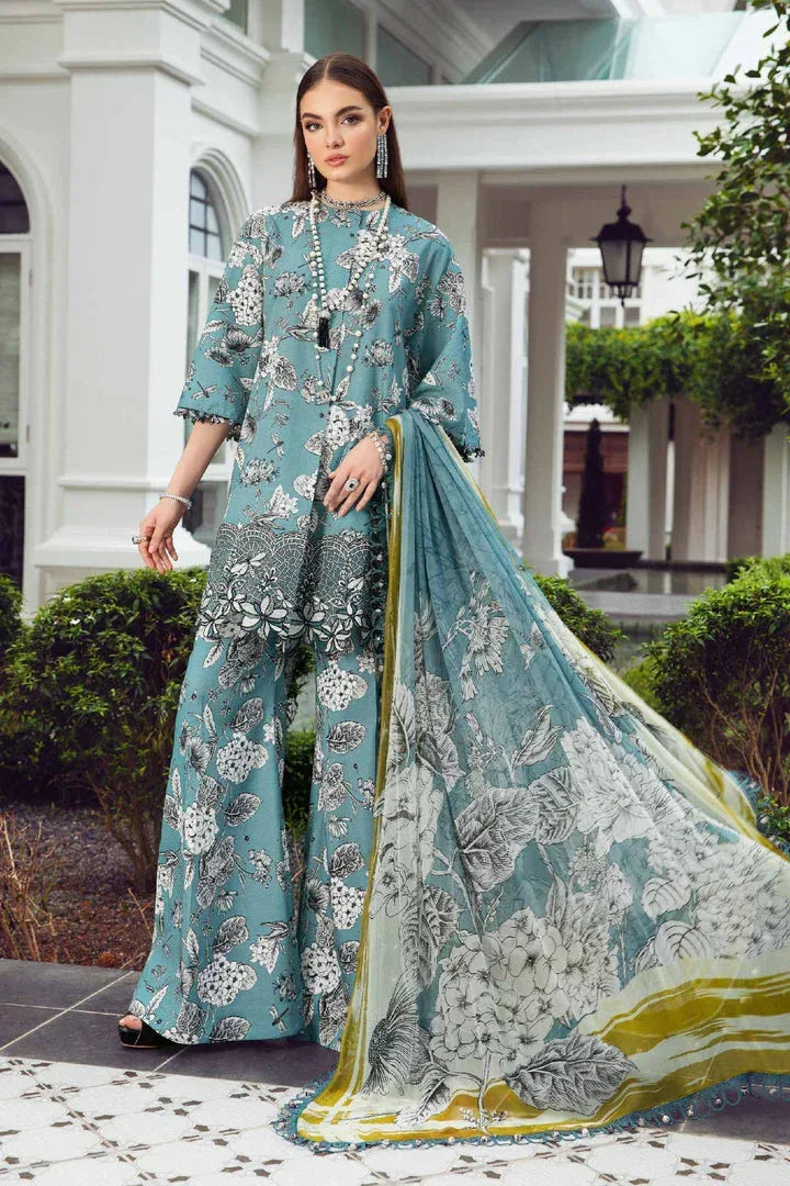 MARIA.B KARANDI UNSTITCHED PRINTED 3PC