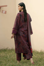 BAROQUE DHANAK PRINTED UNSTICHED 3PC