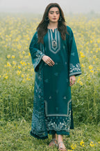 IZEL LAWN PREMIUM UNSTITCHED EMB 3PC