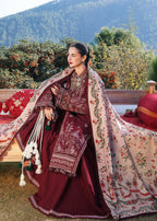 HUSSAIN REHAR DHANAK UNSTITCHED EMB 3PC