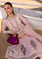 CRIMSON LAWN UNSTITCH EMB 3PC A HANDMADE TALE (D2-B)