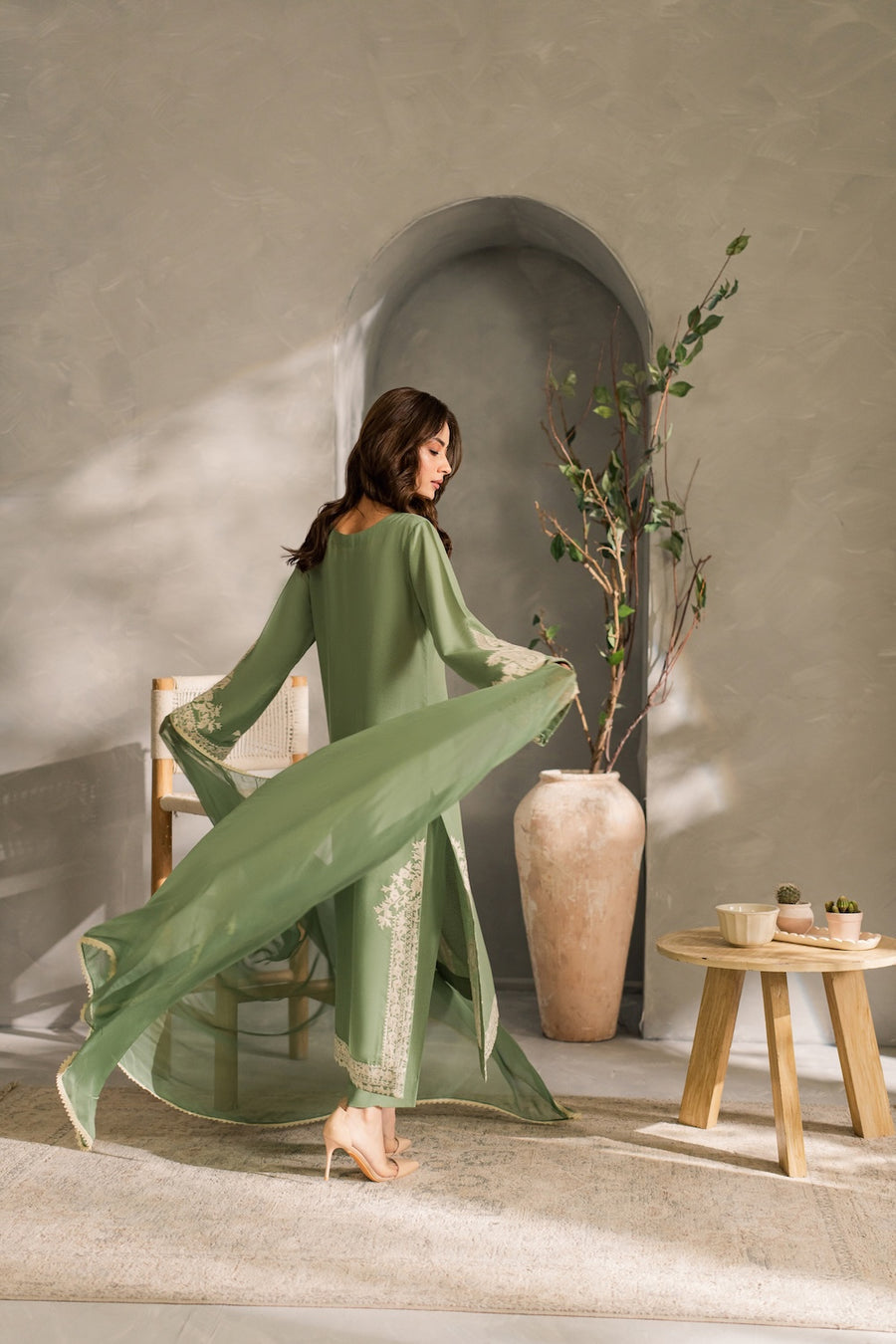 MIRANA LAWN PREMIUM UNSTITCHED EMB 3PC