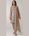 SAPPHIRE KARANDI PRINTED UNSTICHED 3PC