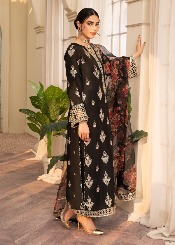 NUREH LAWN LUXURY UNSTITCHED EMB 3PC