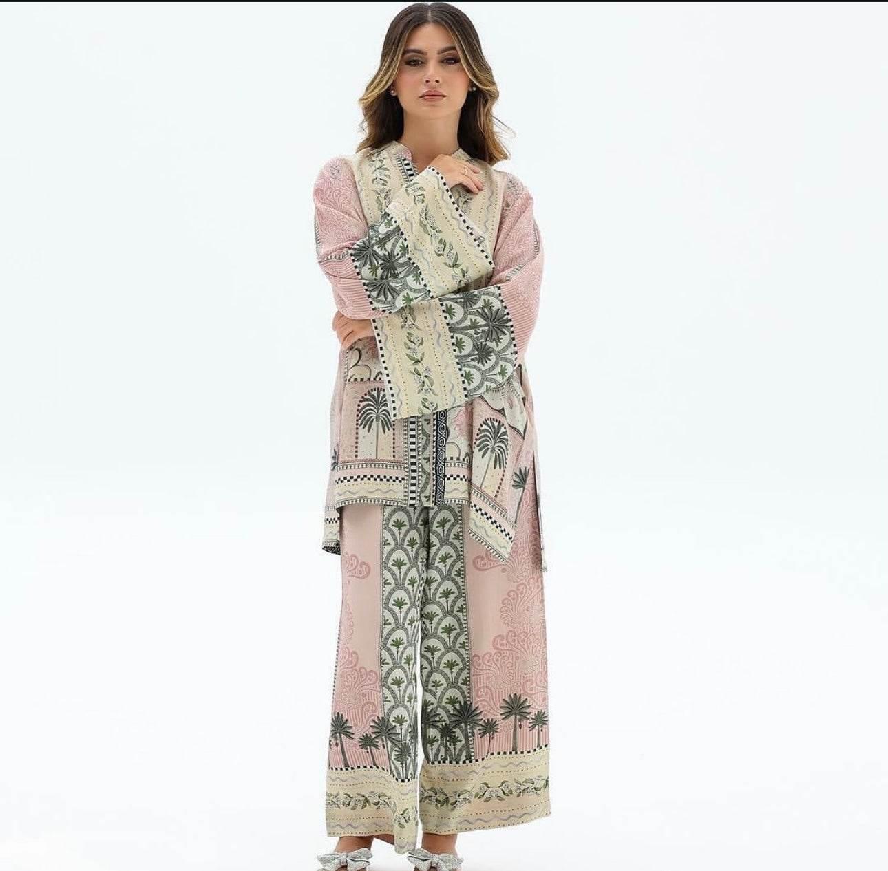 AZMIN LAWN PREMIUM UNSTITCHED PRINTED 2PC