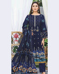 MIRAAL LAWN UNSTITCHED EMB 3PC