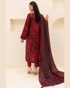 BAROQUE LAWN PRINTED UNSTICH 3PC