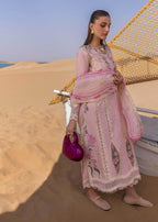 CRIMSON LAWN UNSTITCH EMB 3PC A HANDMADE TALE (D2-B)