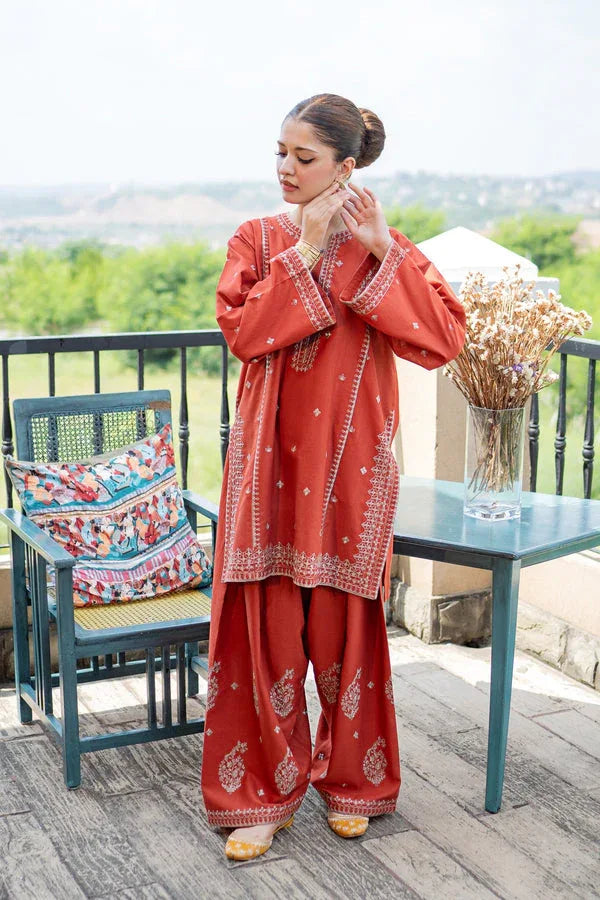 UGRE LAWN PREMIUM UNSTITCHED EMB 2PC