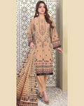 MIRAAL LAWN UNSTITCHED EMB 3PC
