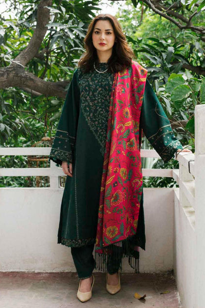 ZARA SHAHJAHAN DHANAK UNSTITCHED EMB 3PC