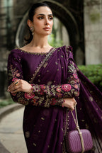 MARIA.B CHIFFON UNSTITCHED EMB D-1 SAREE