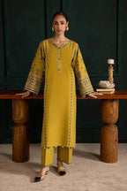 BATIK DHANAK LUXURY UNSTITCHED EMB 2PC