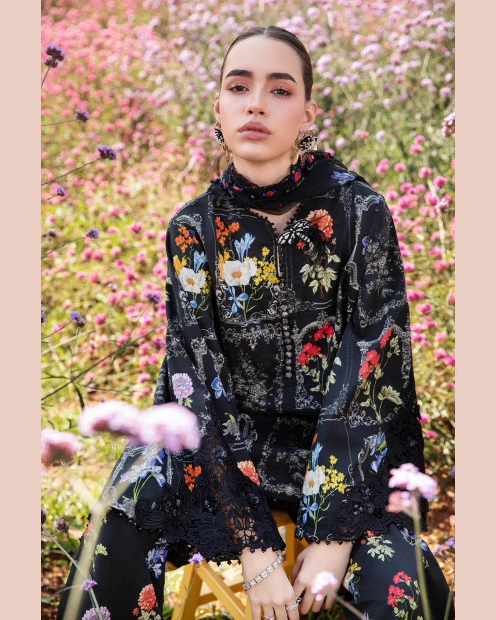 MARIA.B LAWN PREMIUM UNSTICH PRINTED 3PC