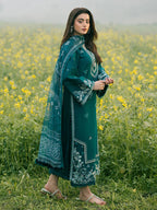 IZEL LAWN PREMIUM UNSTITCHED EMB 3PC