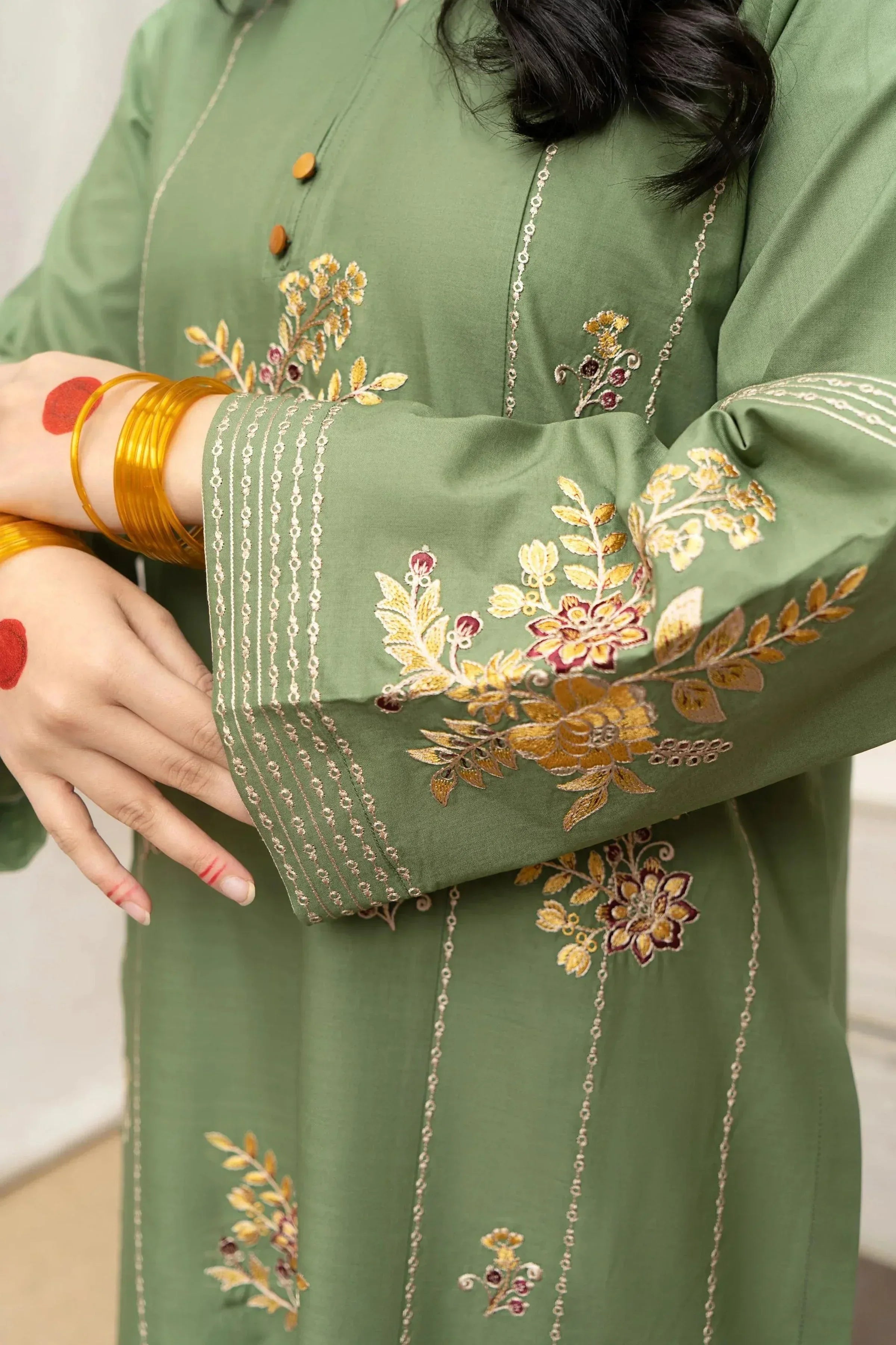 URGE DHANAK LUXURY UNSTITCHED EMB 3PC