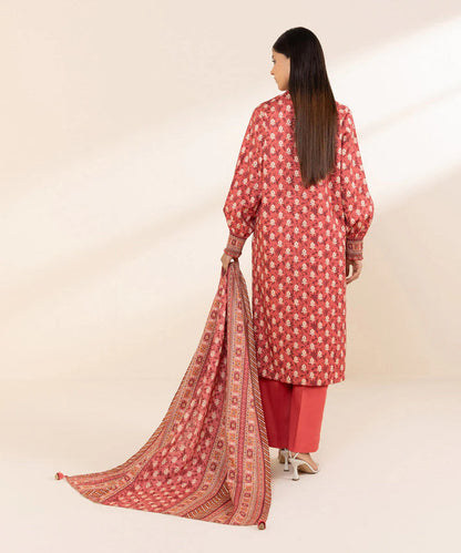 SAPPHIRE | DHANAK PRINTED UNSTICHED | 3PC