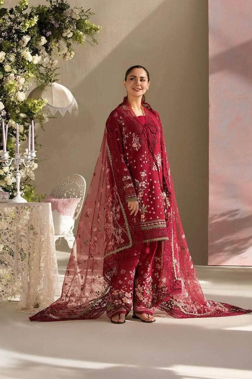 SOBIA NAZIR LAWN UNSTITCHED EMB 3PC