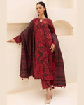 BAROQUE LAWN PRINTED UNSTICH 3PC