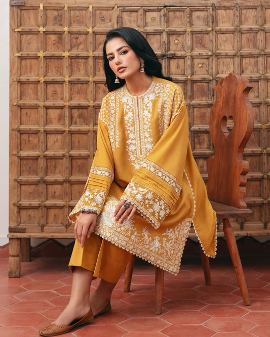 A-BATIK LAWN UNSTITCHED EMB 2PC